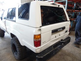 1988 Toyota 4Runner White 2.4L MT 4WD #Z21697